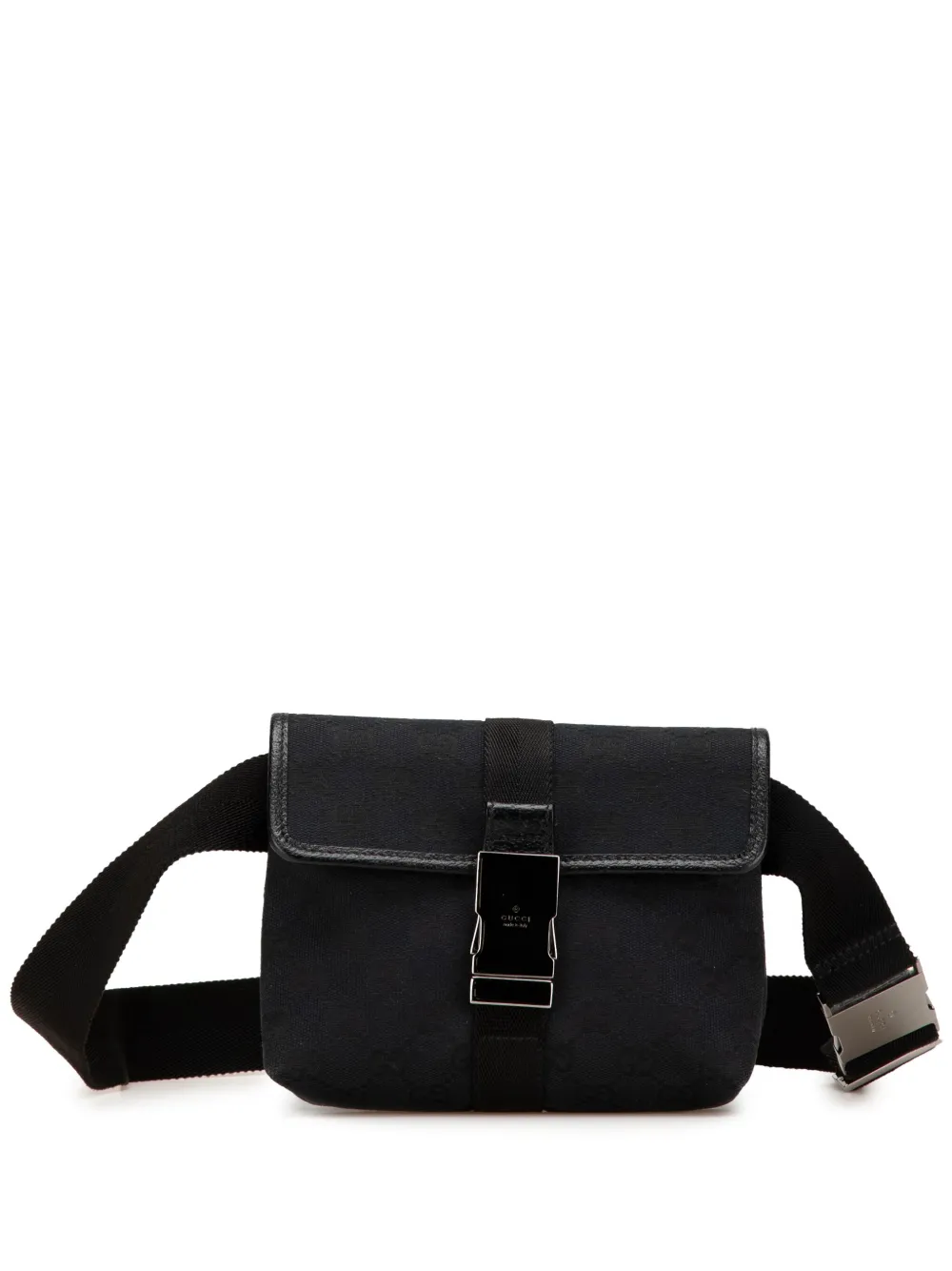 Gucci Pre-Owned 2000-2015 GG Canvas belt bag - ブラック Gucci Pre-Owned 2000-2015 GG Canvas belt bag - ブラック