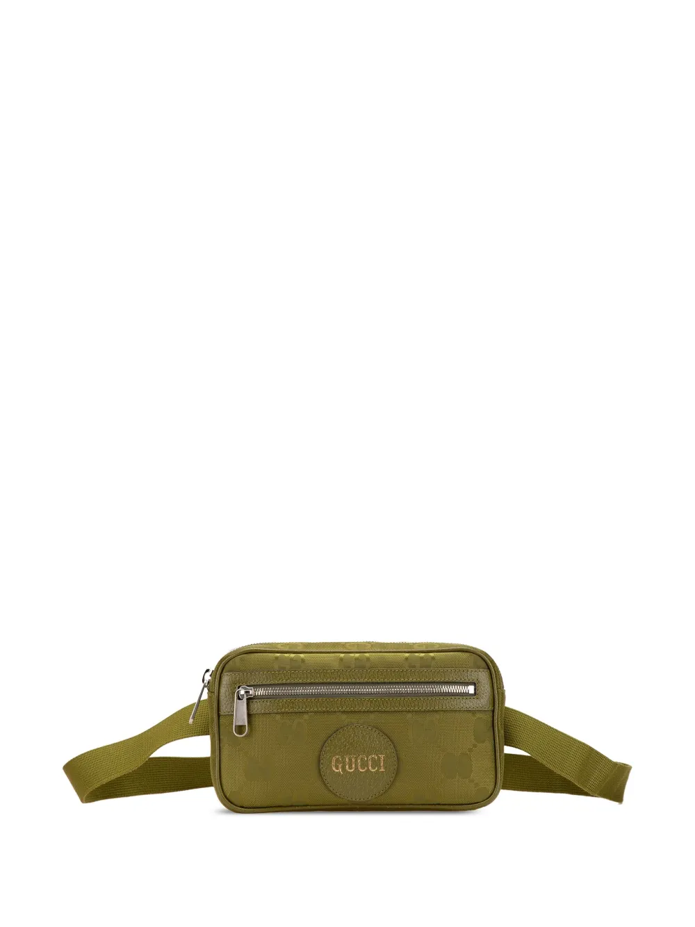 Gucci Pre-Owned 2016-2024 GG Nylon Off The Grid belt bag - グリーン Gucci Pre-Owned 2016-2024 GG Nylon Off The Grid belt bag - グリーン