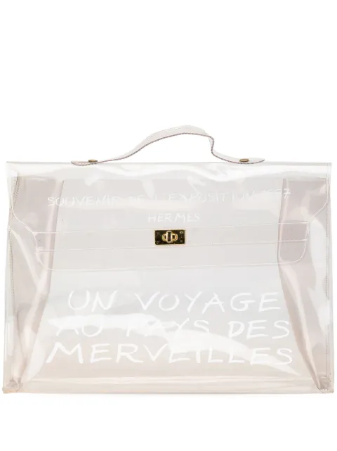 Hermès Pre-Owned 1997 Vinyl Souvenir De L Exposition Kelly handbag