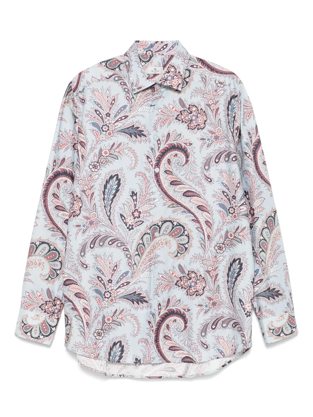 ETRO camisa con estampado de cachemira | azul | Image 1