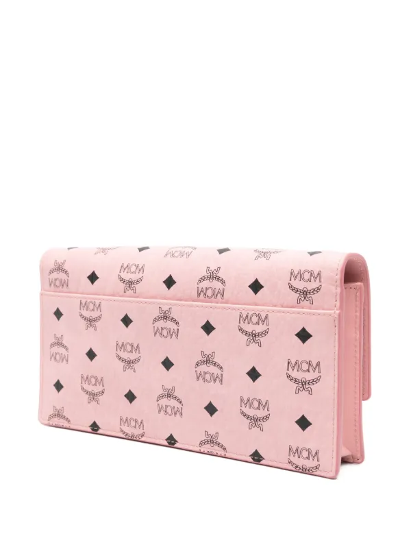 MCM モノグラム ショルダーバッグ | ピンク | FARFETCH JP