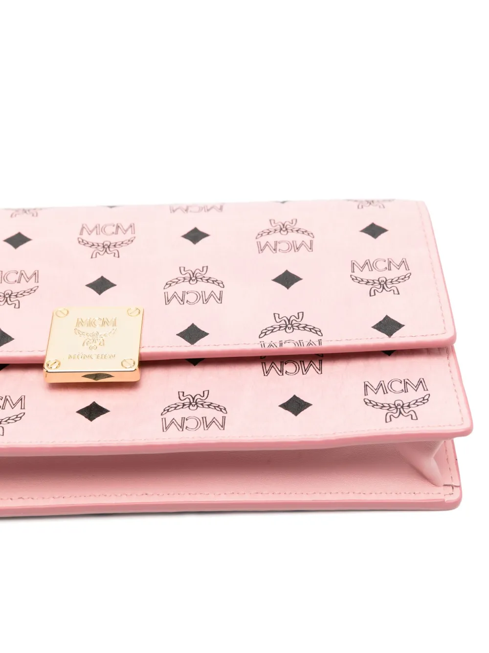 MCM Crossbodytas met monogram-print Roze