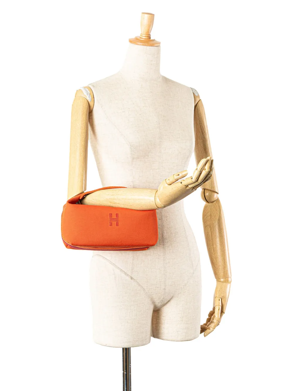 Hermès Pre-Owned 2012-2024 Small Toile Bride A Brac vanity bag | Pre-Owned | Image 2