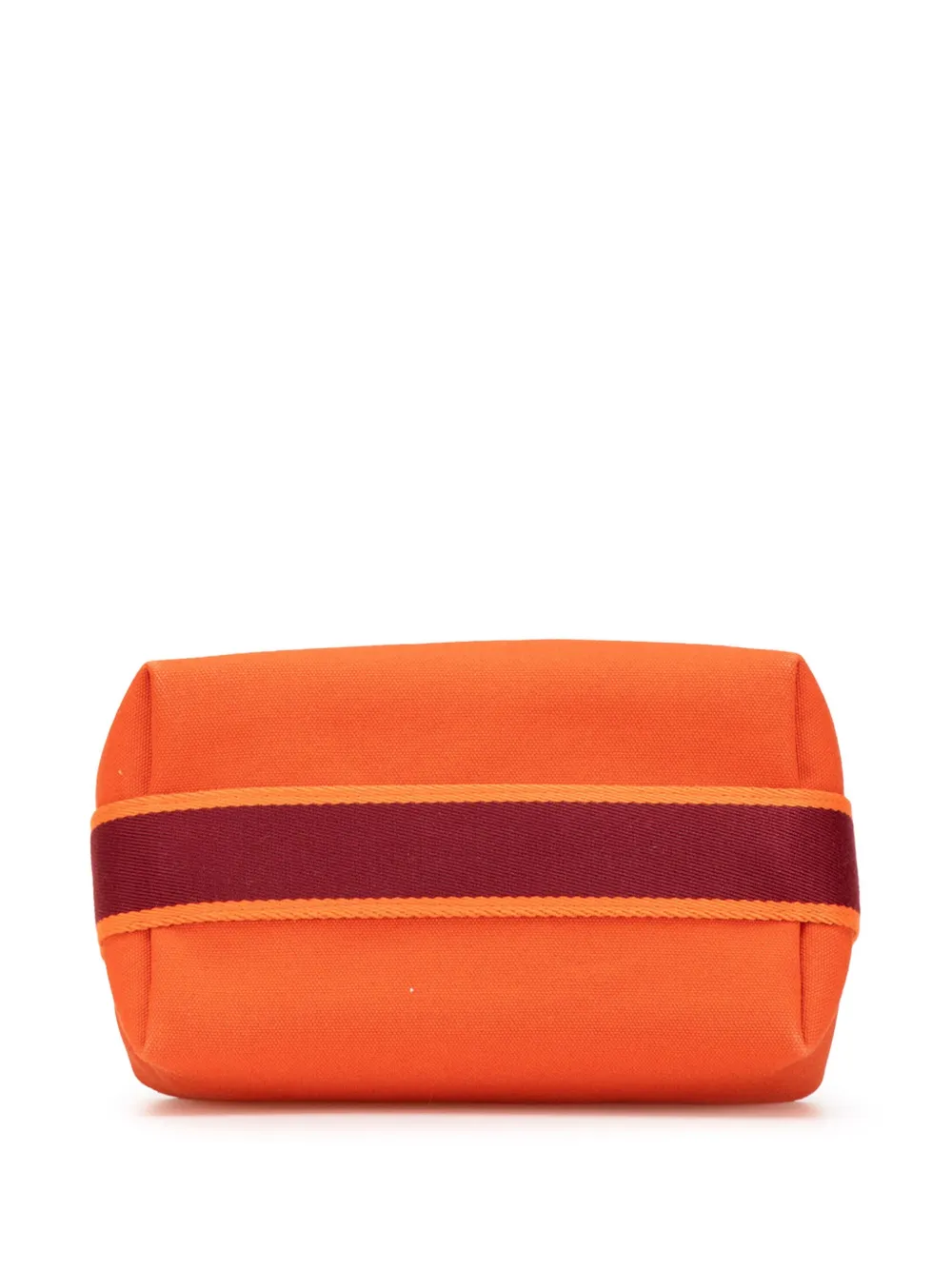 Pre-owned Hermes 2012-2024 Small Toile Bride A Brac Vanity Bag