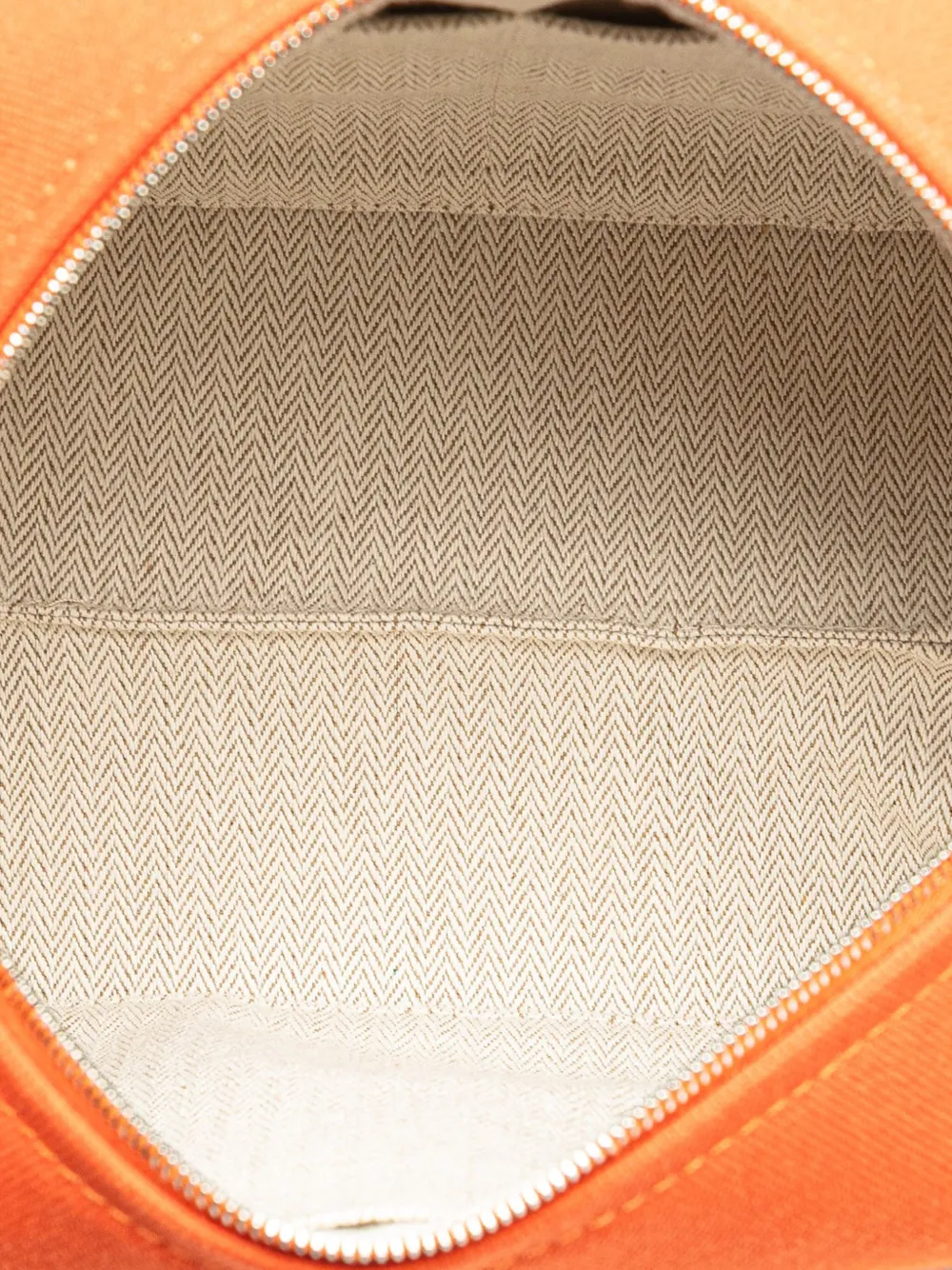Pre-owned Hermes 2012-2024 Small Toile Bride A Brac Vanity Bag