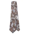 ETRO silk tie - Grey