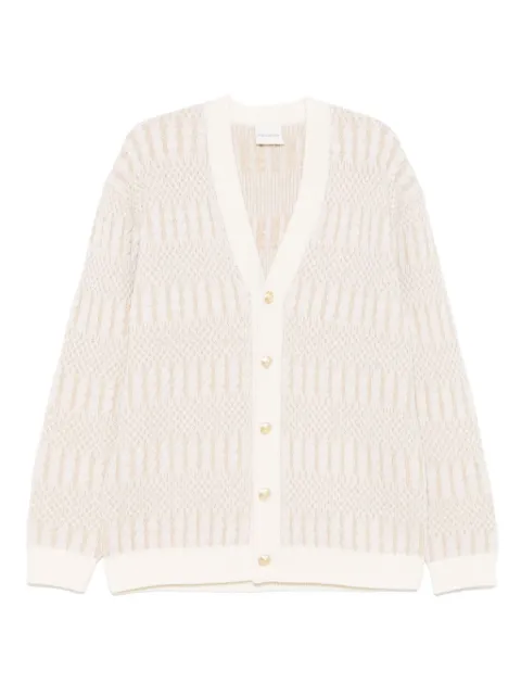 Drôle De Monsieur merino wool cardigan 