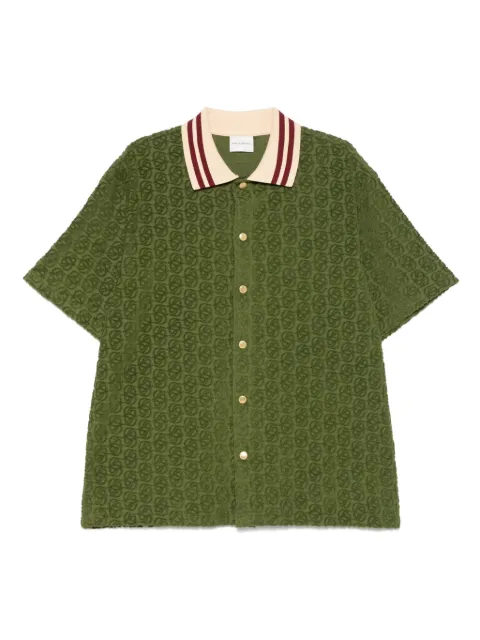 Drôle De Monsieur contrasting-collar shirt 