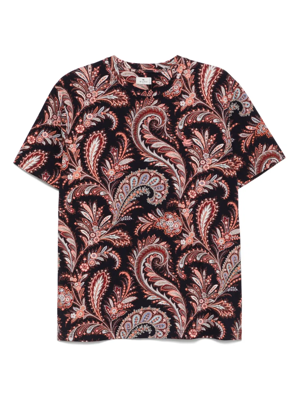 ETRO playera con estampado de cachemira | azul | Image 1