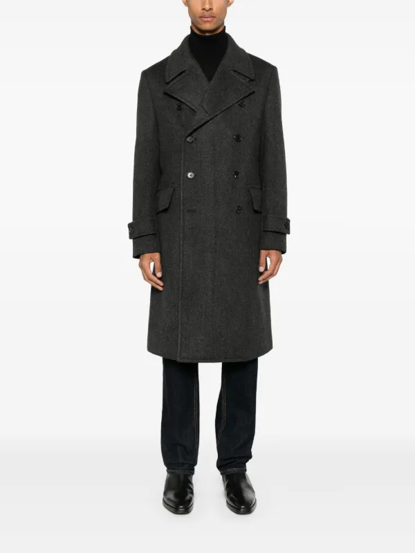 Caruso ダブルコート | グレー | FARFETCH JP