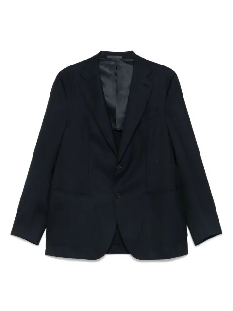 Caruso single-breasted blazer