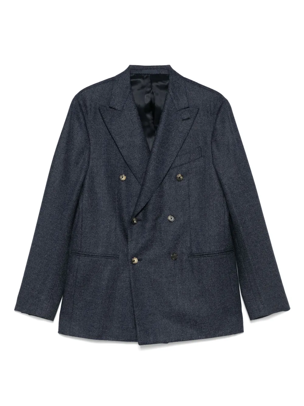 Caruso double-breasted blazer | Blue | Image 1