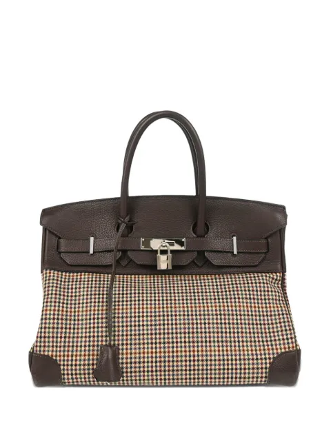 Hermès Pre-Owned 2007 버킨 35 토트 백
