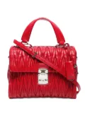 Miu Miu Pre-Owned 2015-2020s matelassé tote bag - Red