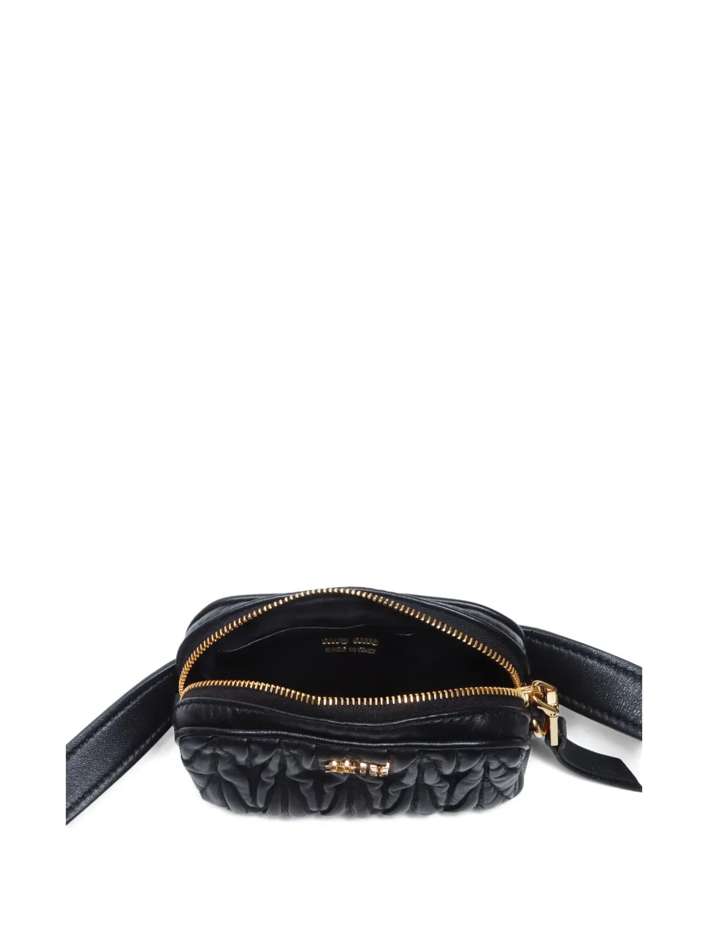 Pre-owned Miu Miu 2020-2024 Small Matelassé Belt Bag