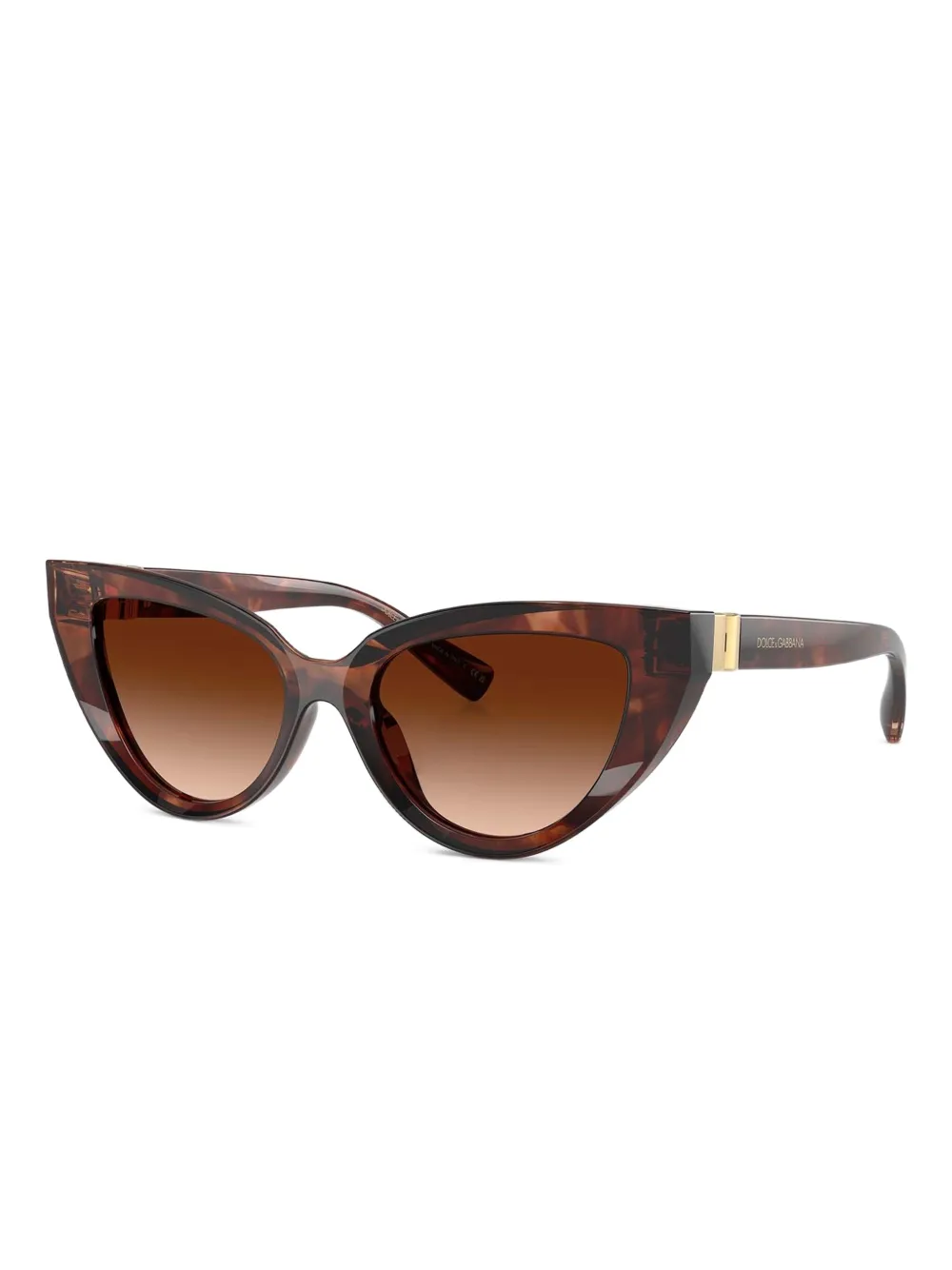 Dolce & Gabbana Eyewear cat-eye acetate sunglasses Bruin