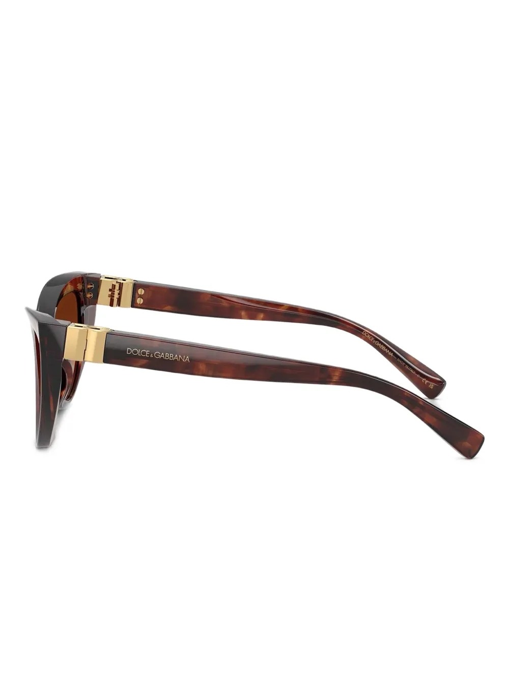 Dolce & Gabbana Eyewear cat-eye acetate sunglasses Bruin