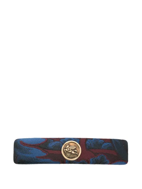 ETRO floral-print hair clip