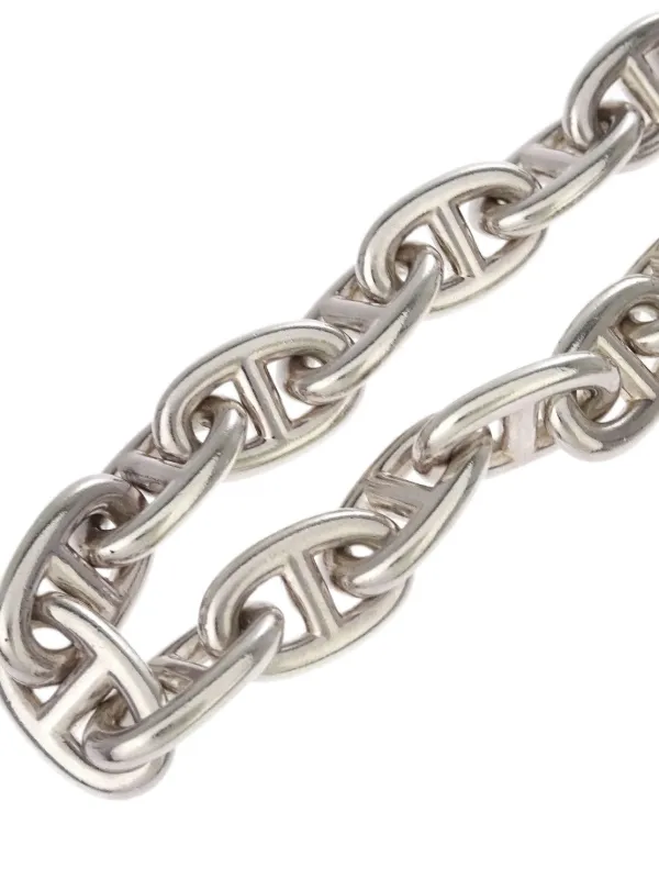 Hermès Pre-Owned 1990-2000s Chaine d'Ancre Necklace | Silver