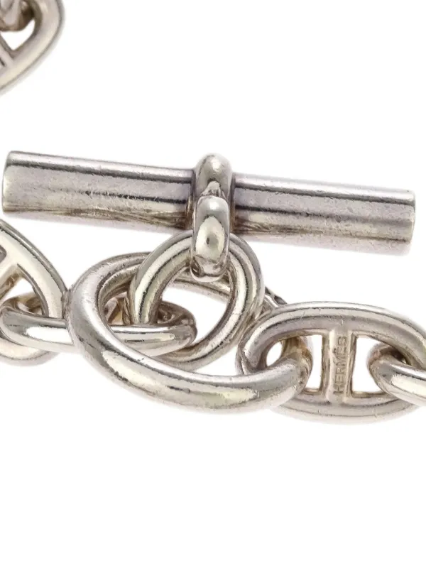 Hermès Pre-Owned 1990-2000s Chaine d'Ancre Necklace | Silver