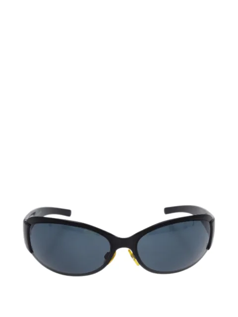 CHANEL Pre-Owned 1990-2000s oval-frame sunglasses