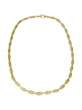 Céline Pre-Owned 1990-2000s Triomphe-engraved necklace - Gold