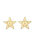 CHANEL Pre-Owned 2001 CC star-motif earrings - Gold