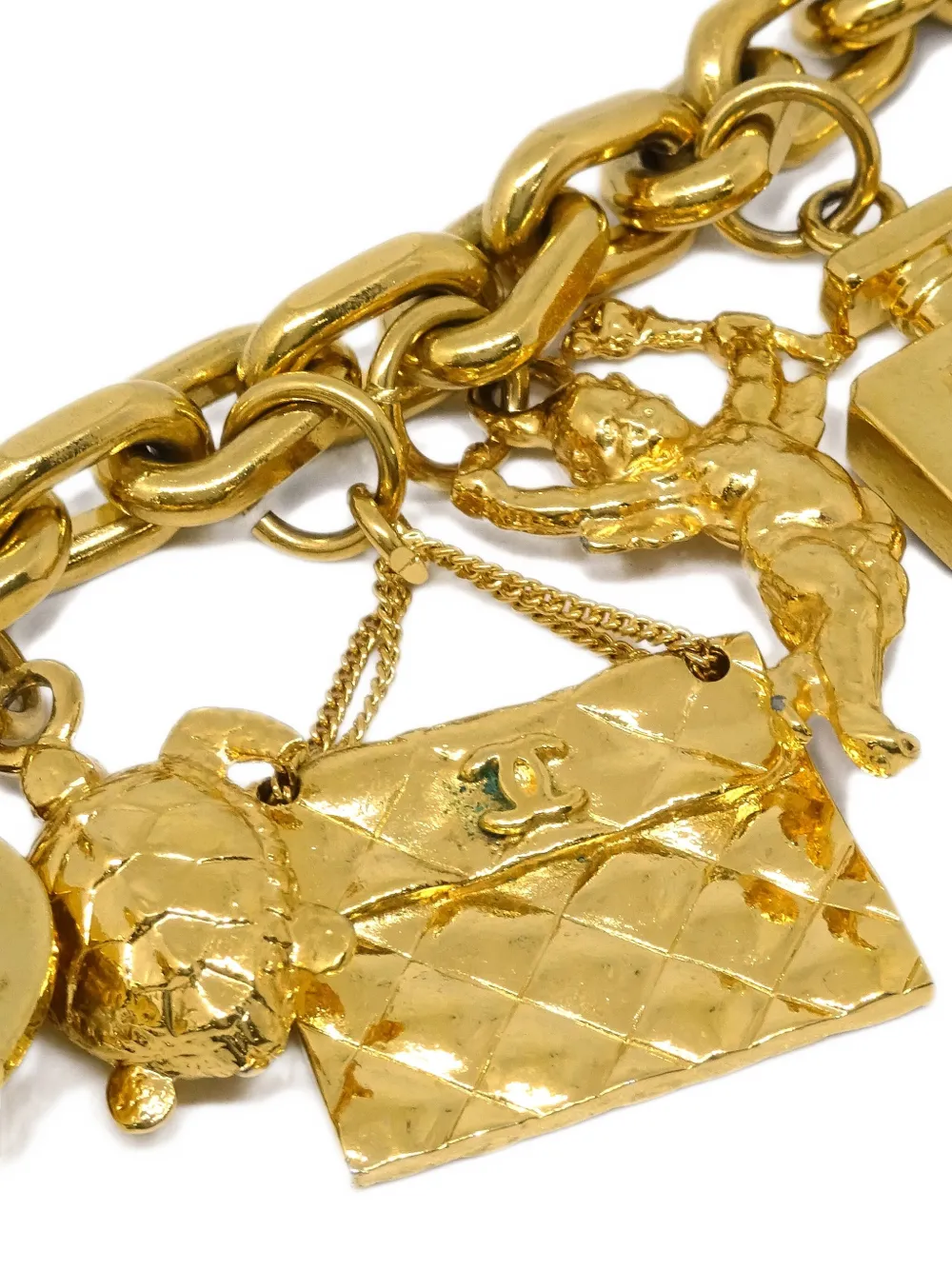 CHANEL Pre-Owned 1990-2000s Icon Charm bracelet | Image 2
