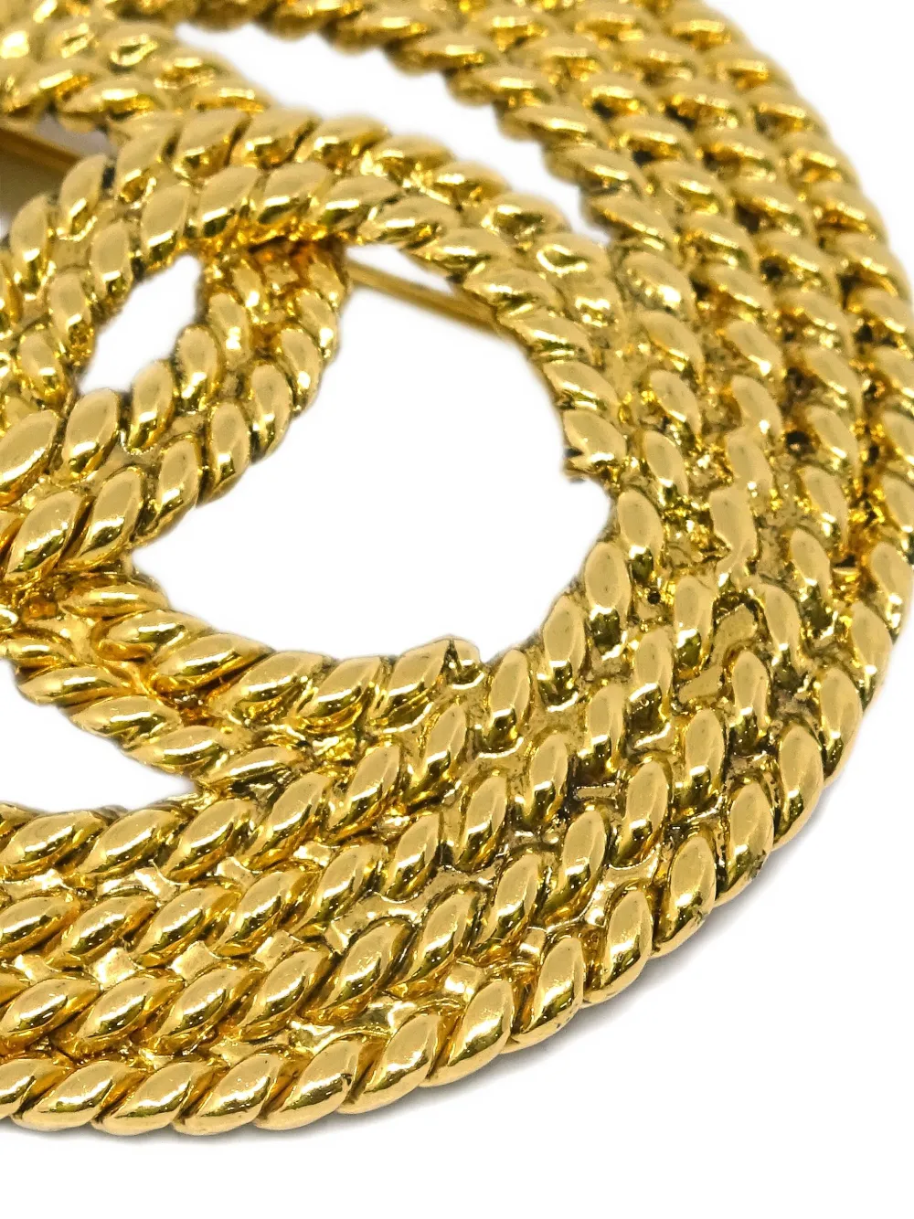 Pre-owned Chanel 1993 Cc Brooch