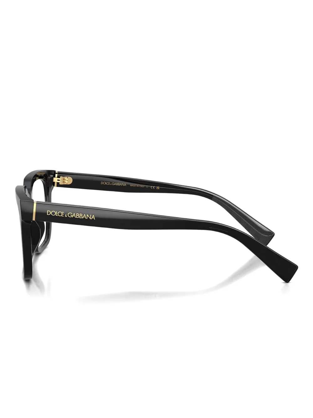 Dolce & Gabbana Eyewear Bril met vierkant montuur Zwart