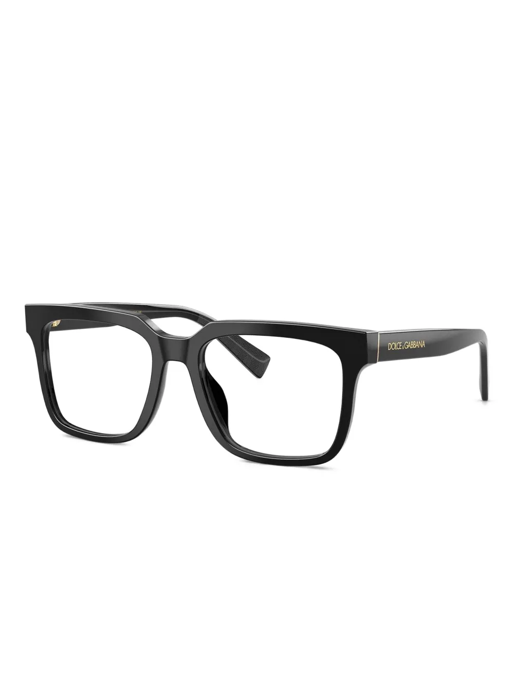 Dolce & Gabbana Eyewear Bril met vierkant montuur Zwart
