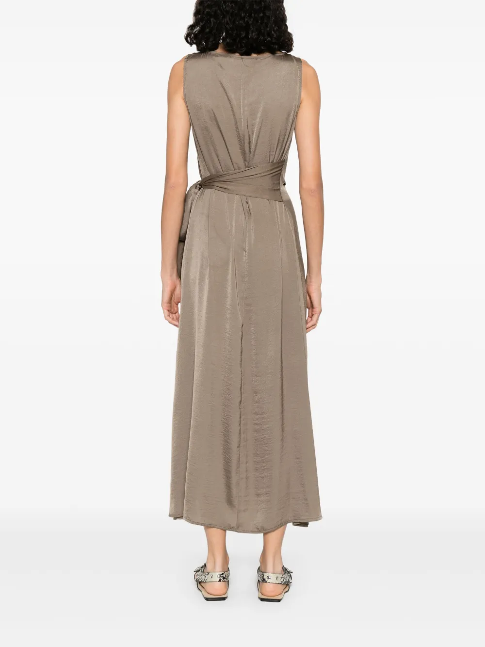 MOUTAKI SATIN MIDI DRESS