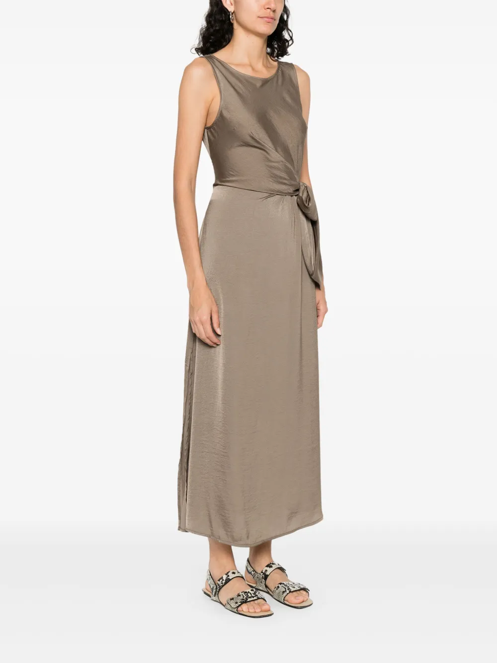 MOUTAKI SATIN MIDI DRESS