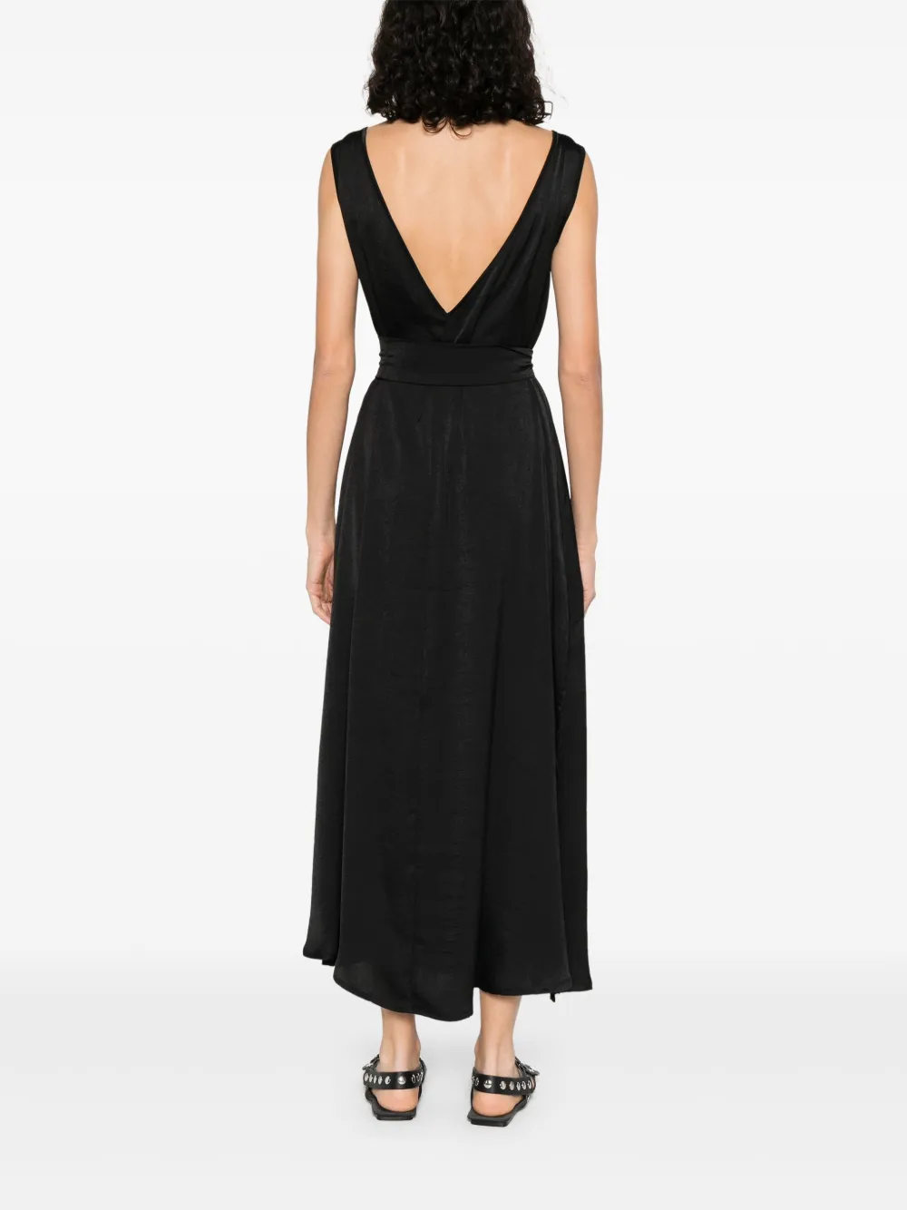 MOUTAKI SATIN MIDI DRESS 