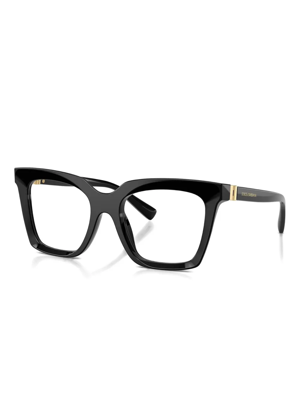 Dolce & Gabbana Eyewear cat-eye glasses Zwart