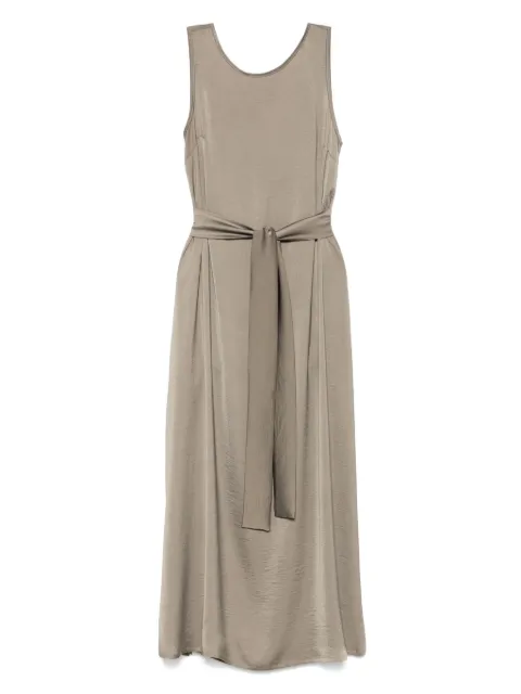 MOUTAKI satin midi dress