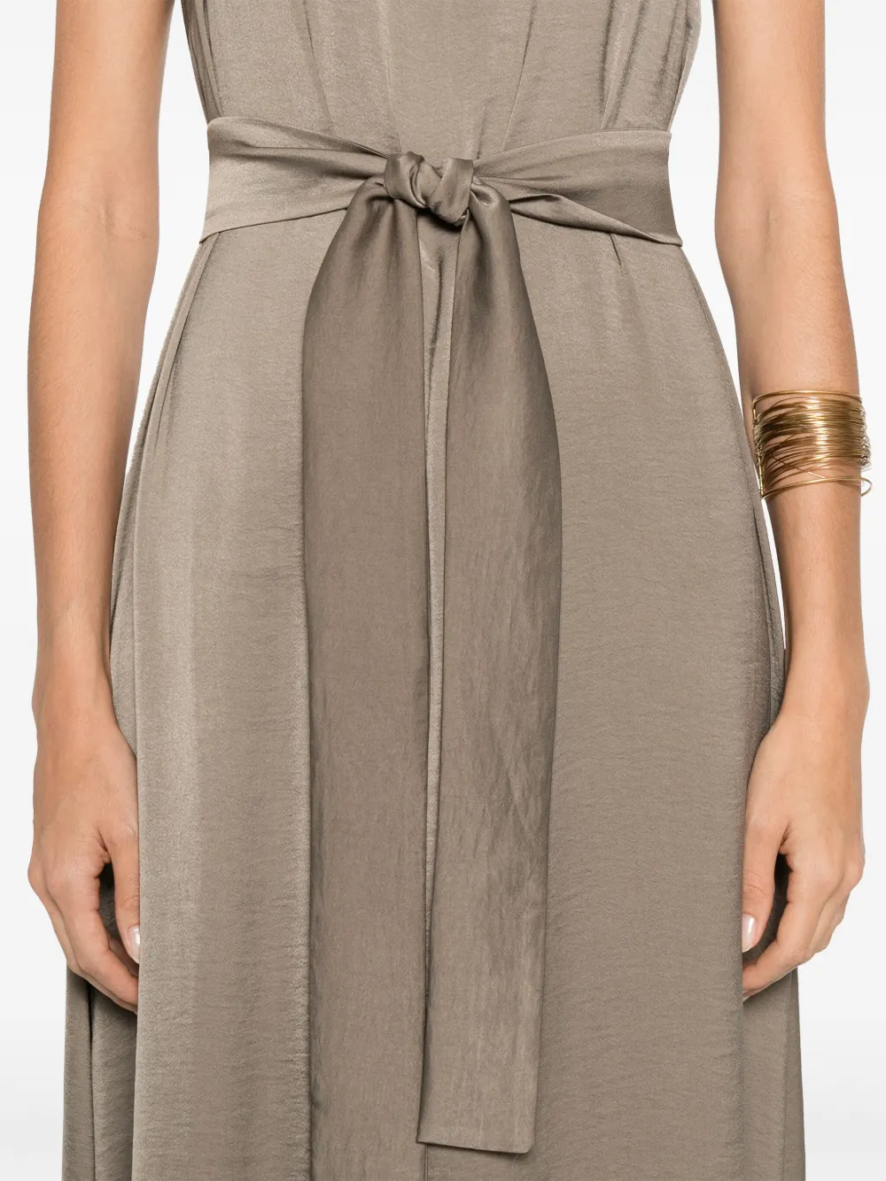 MOUTAKI SATIN MIDI DRESS 