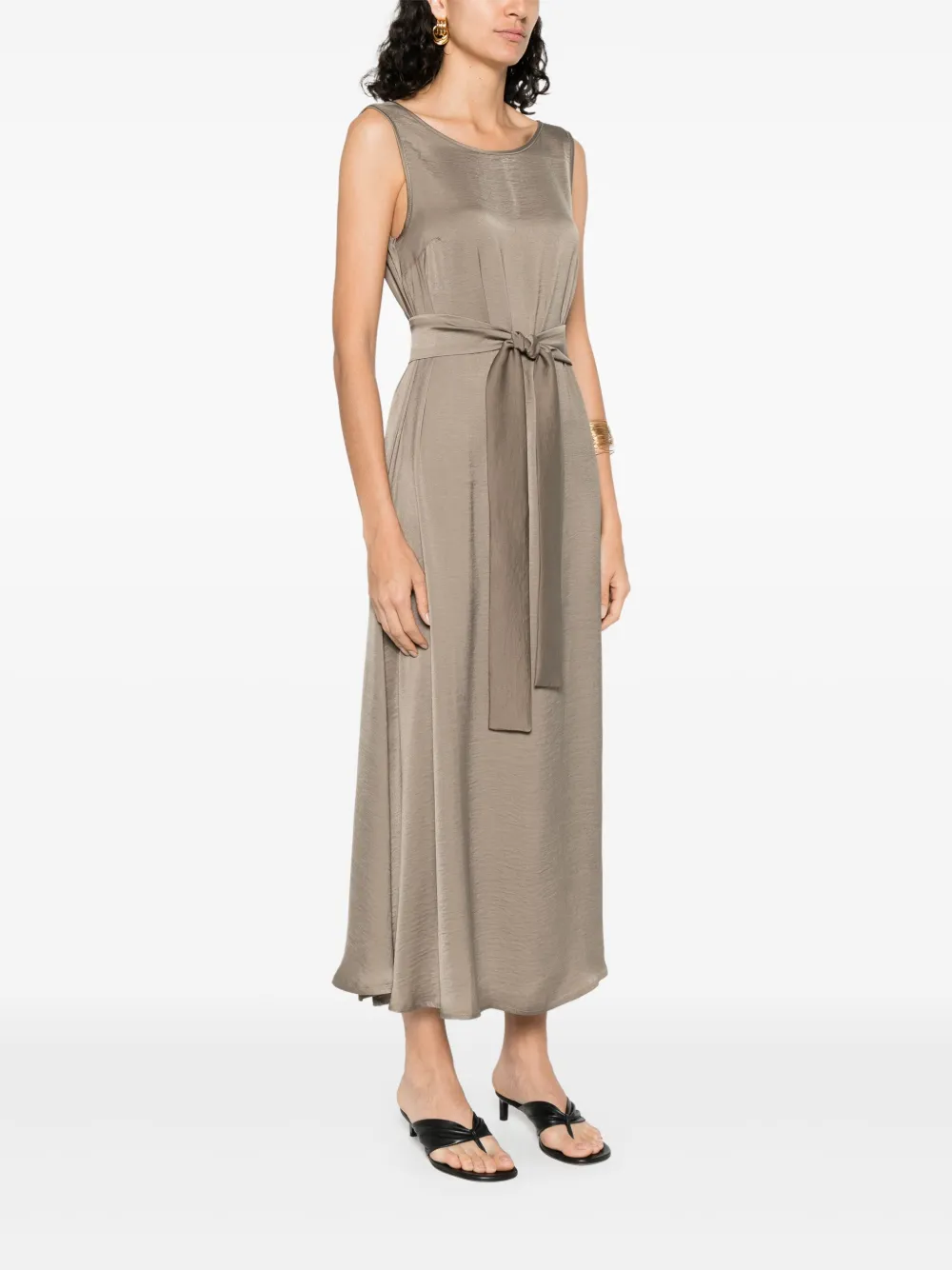 MOUTAKI SATIN MIDI DRESS 
