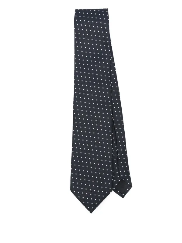 TOM FORD 　ネクタイ　ブルー Tom Ford Tie Solid Midnight Blue Design - Tie Deals