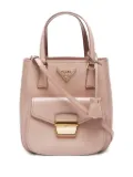 Prada Pre-Owned 2021 triangle-logo tote bag - Neutrals