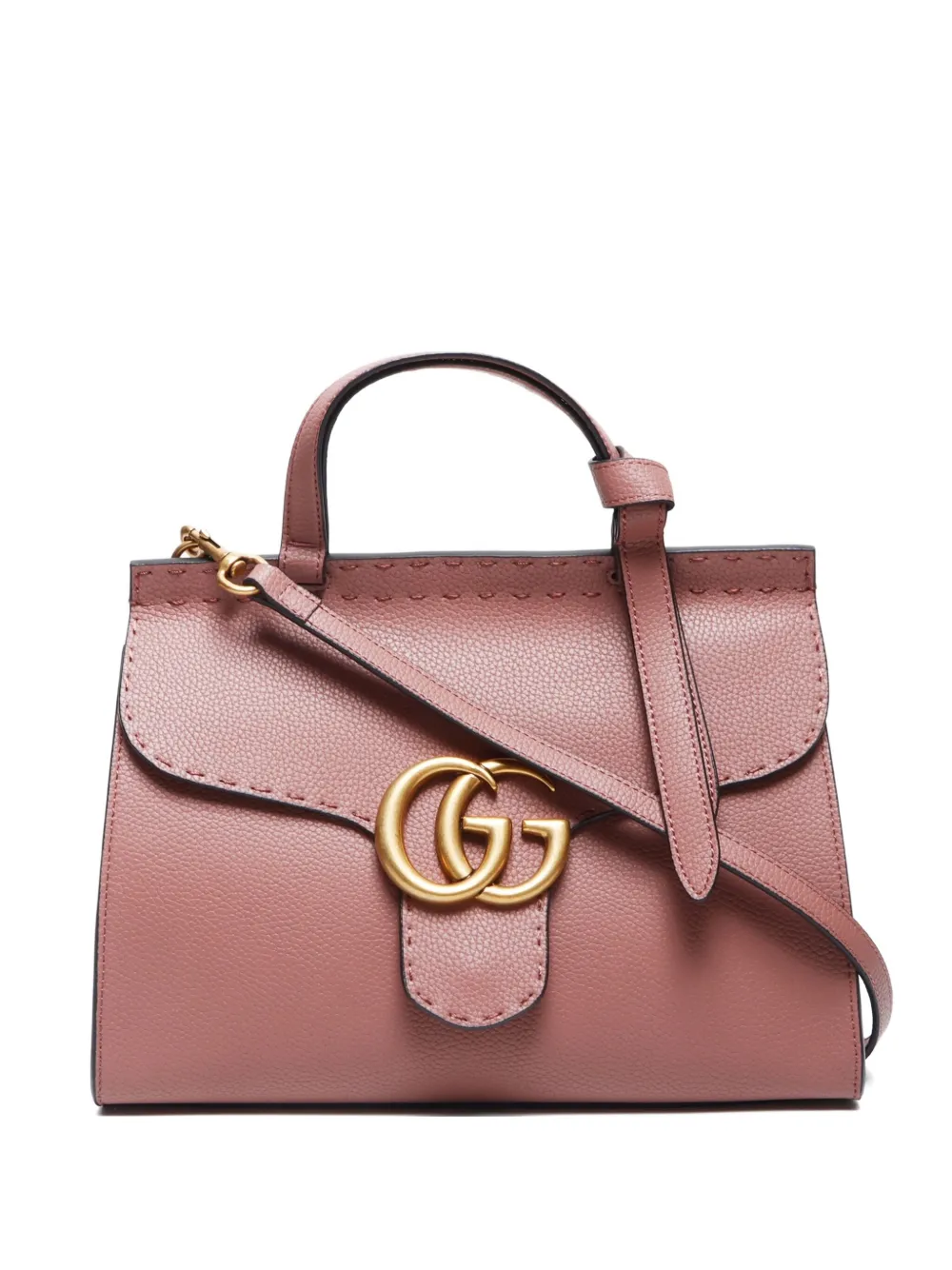 Gucci Pre-Owned 2010-2020s Marmont two-way shoulder bag | Pink | Image 1