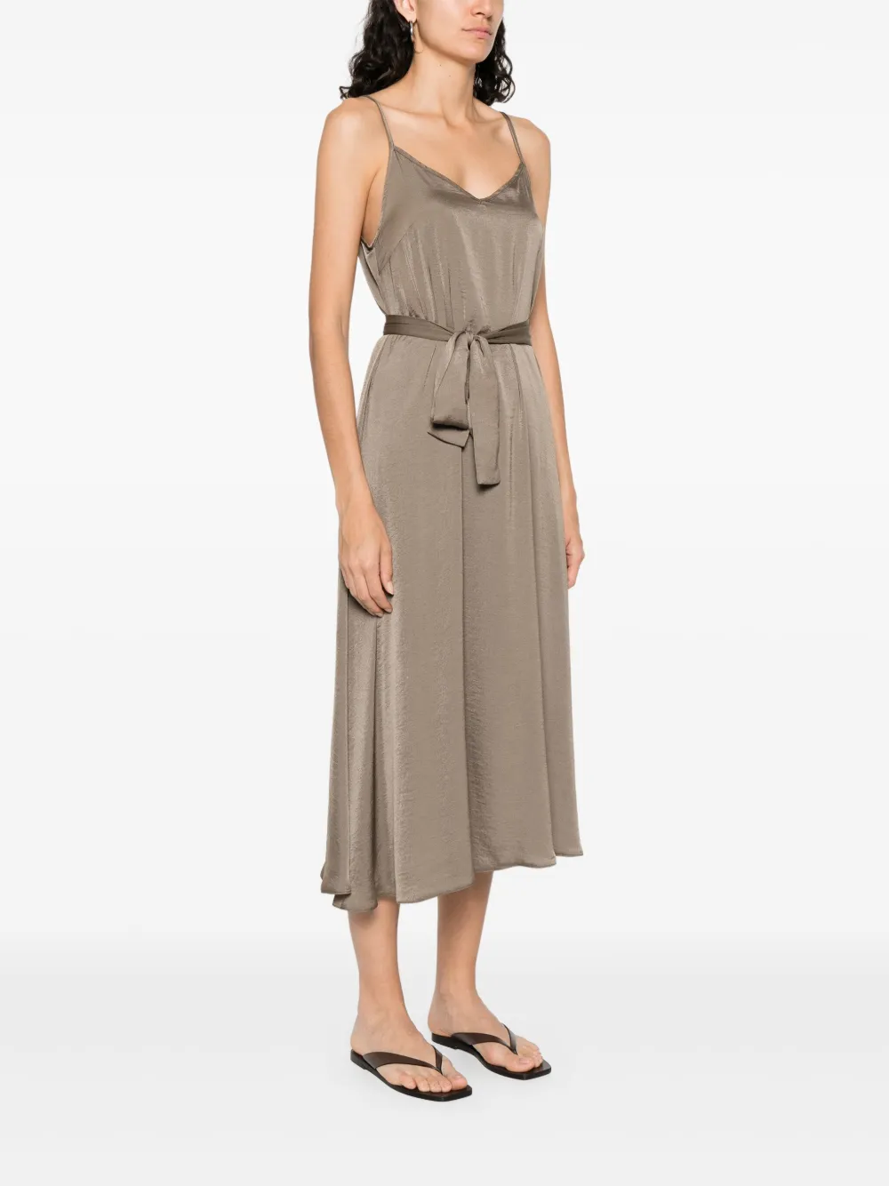 MOUTAKI SATIN MIDI DRESS