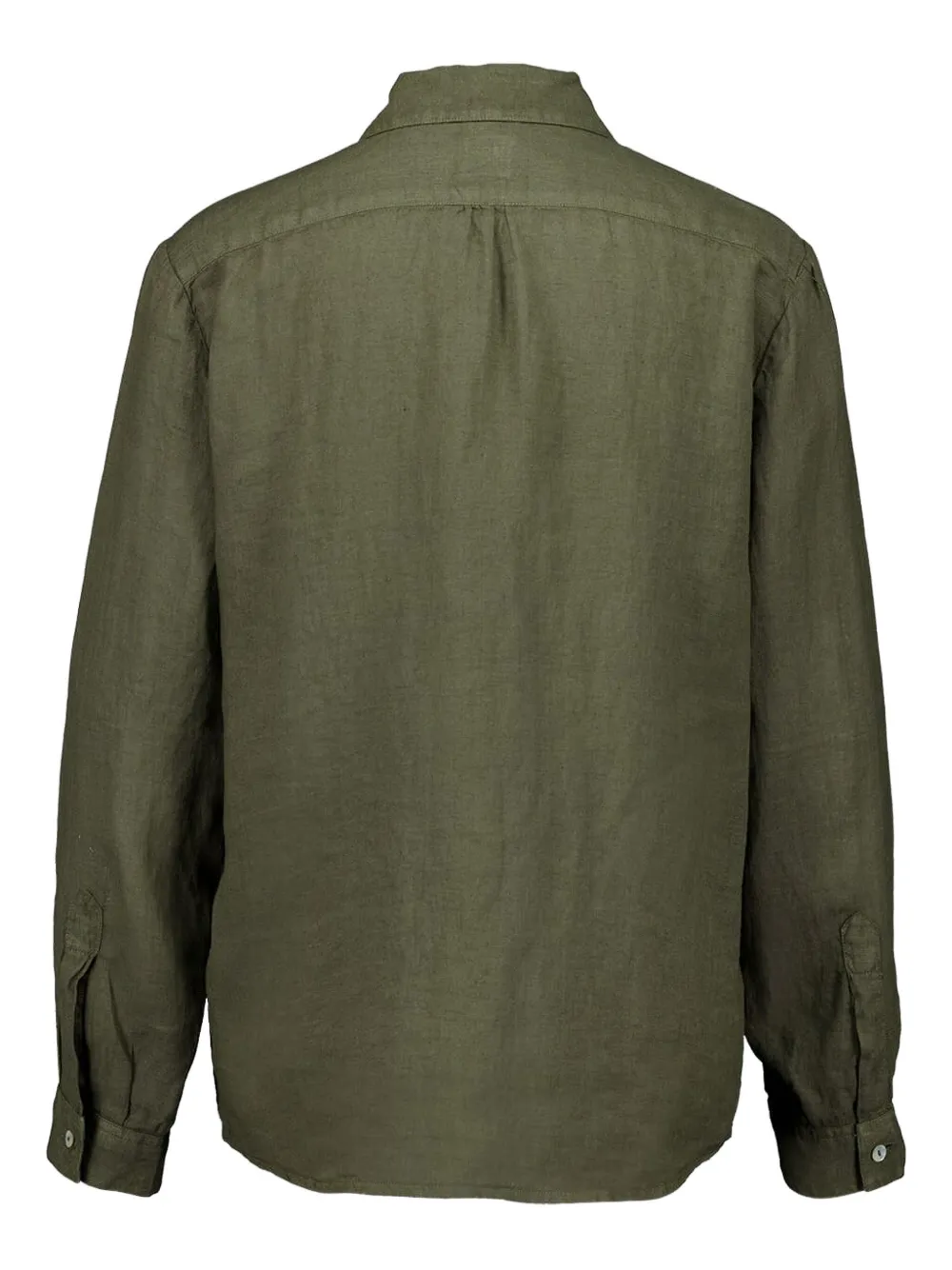 120% Lino Linnen shirt - Groen