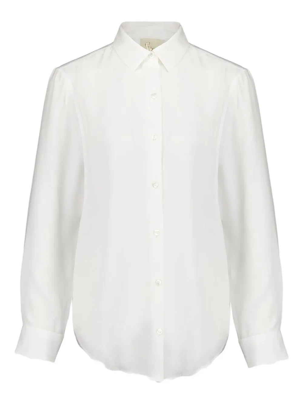 PAULA camisa de seda | blanco | Image 1