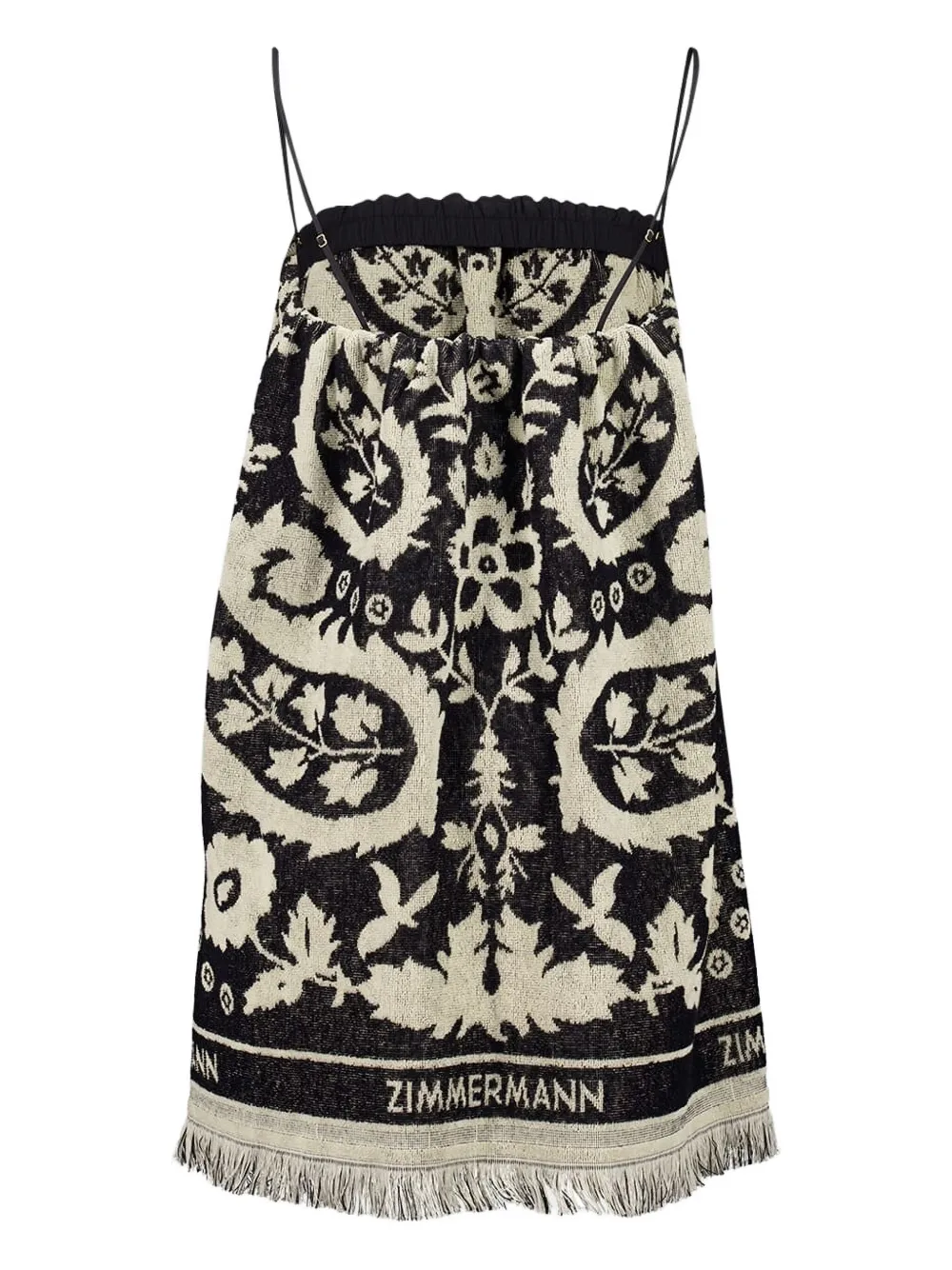ZIMMERMANN Rhiannon minidress - Zwart