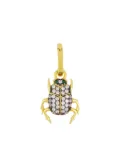 Begüm Khan 24K gold-plated Scarab hoop earring