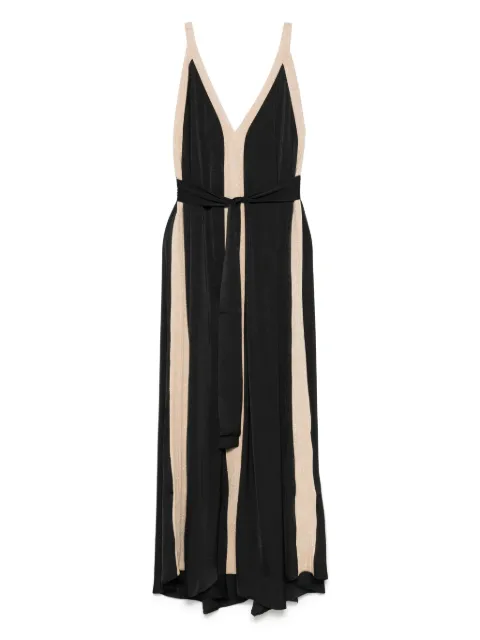 MOUTAKI satin midi dress