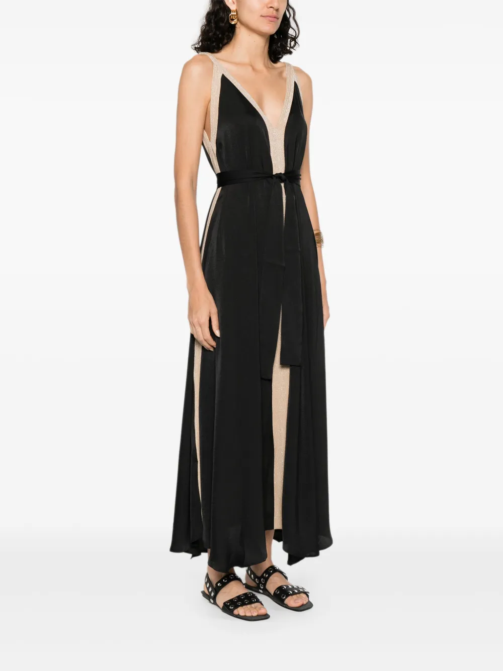 MOUTAKI SATIN MIDI DRESS 