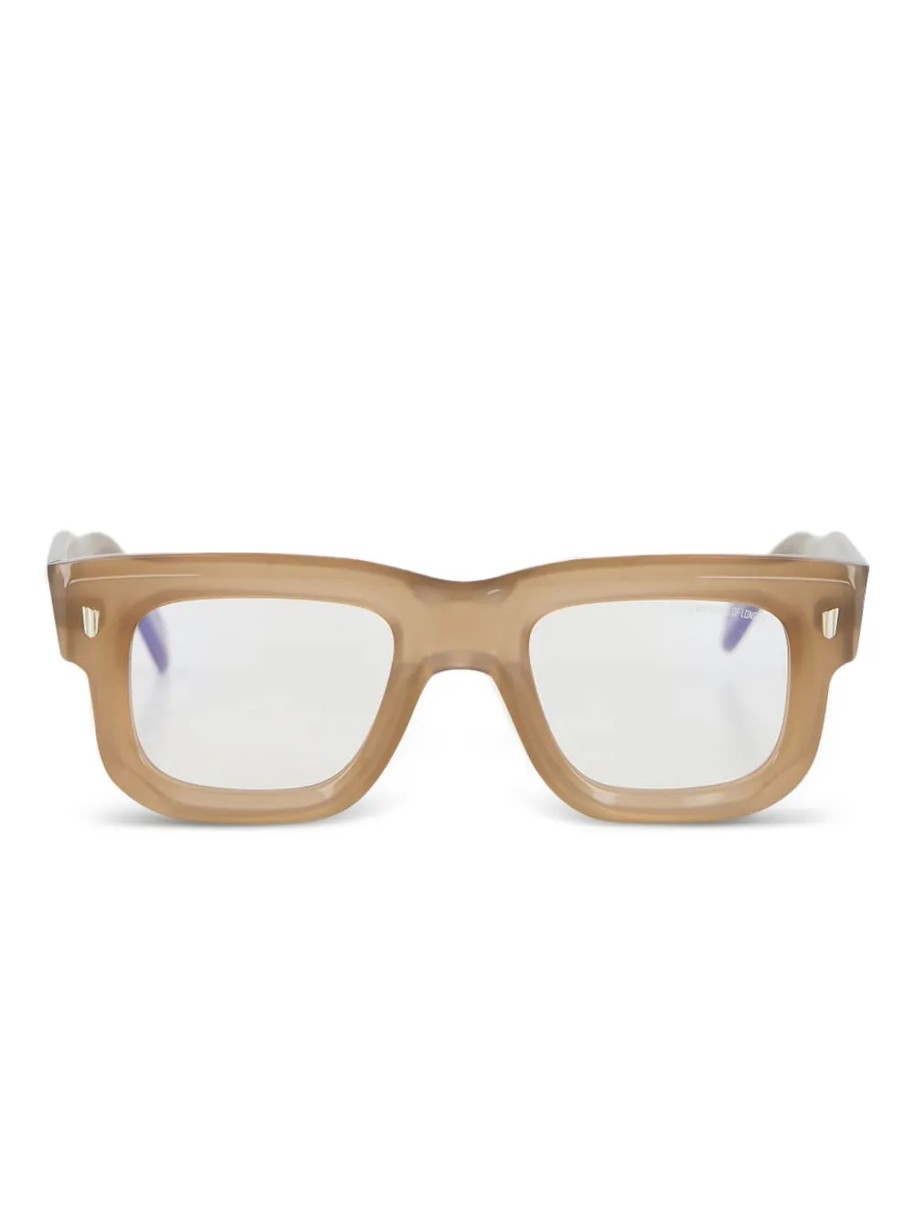 Cutler & Gross square-frame glasses | Brown | Image 1