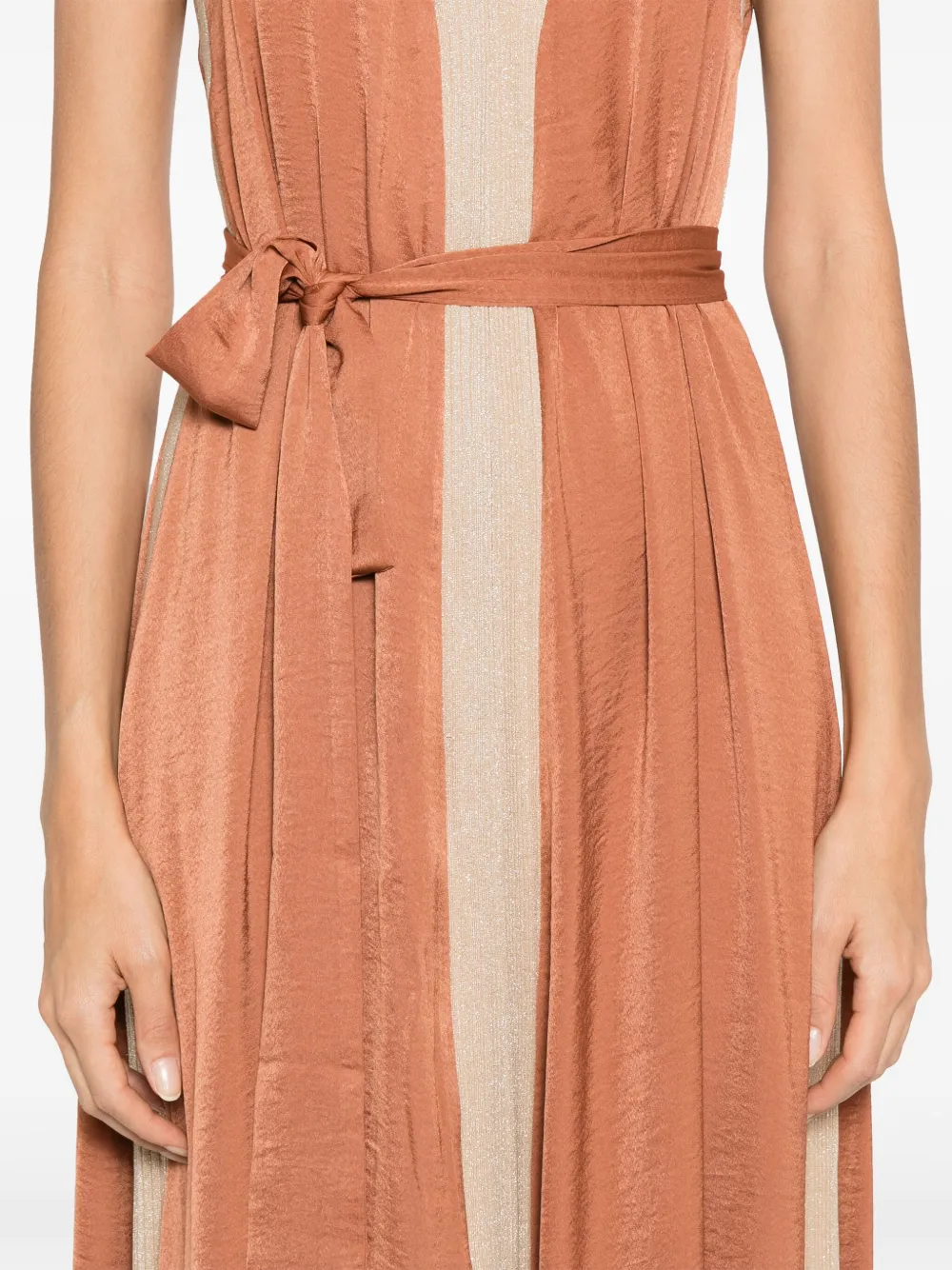 MOUTAKI SATIN MIDI DRESS 